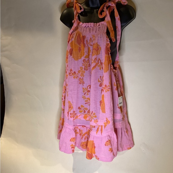 NWT FREE PEOPLE FLUER PETAL COMBO TUNIC TOP SZ. S - Picture 1 of 12